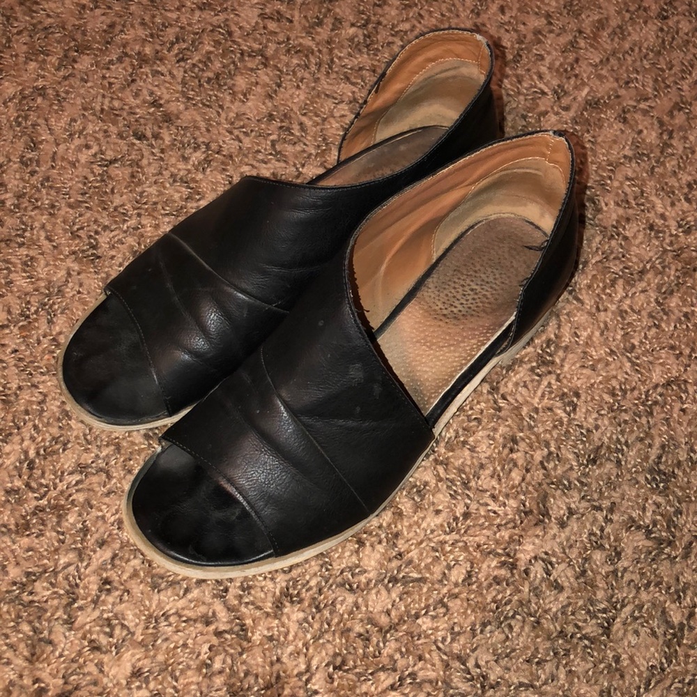 Black cut out shoes & mules bundle